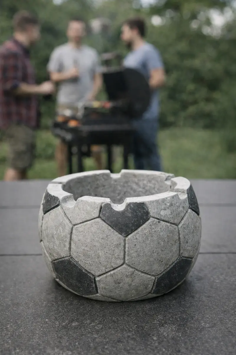 Popielniczki — betonowe formy użytkowe