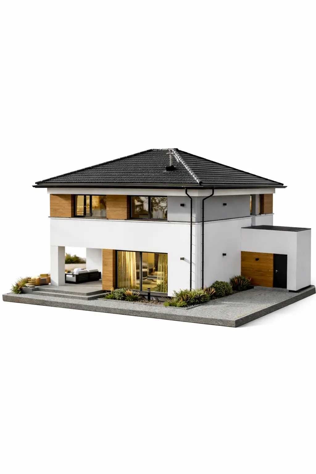 Dom dwupiętrowy — detal 3