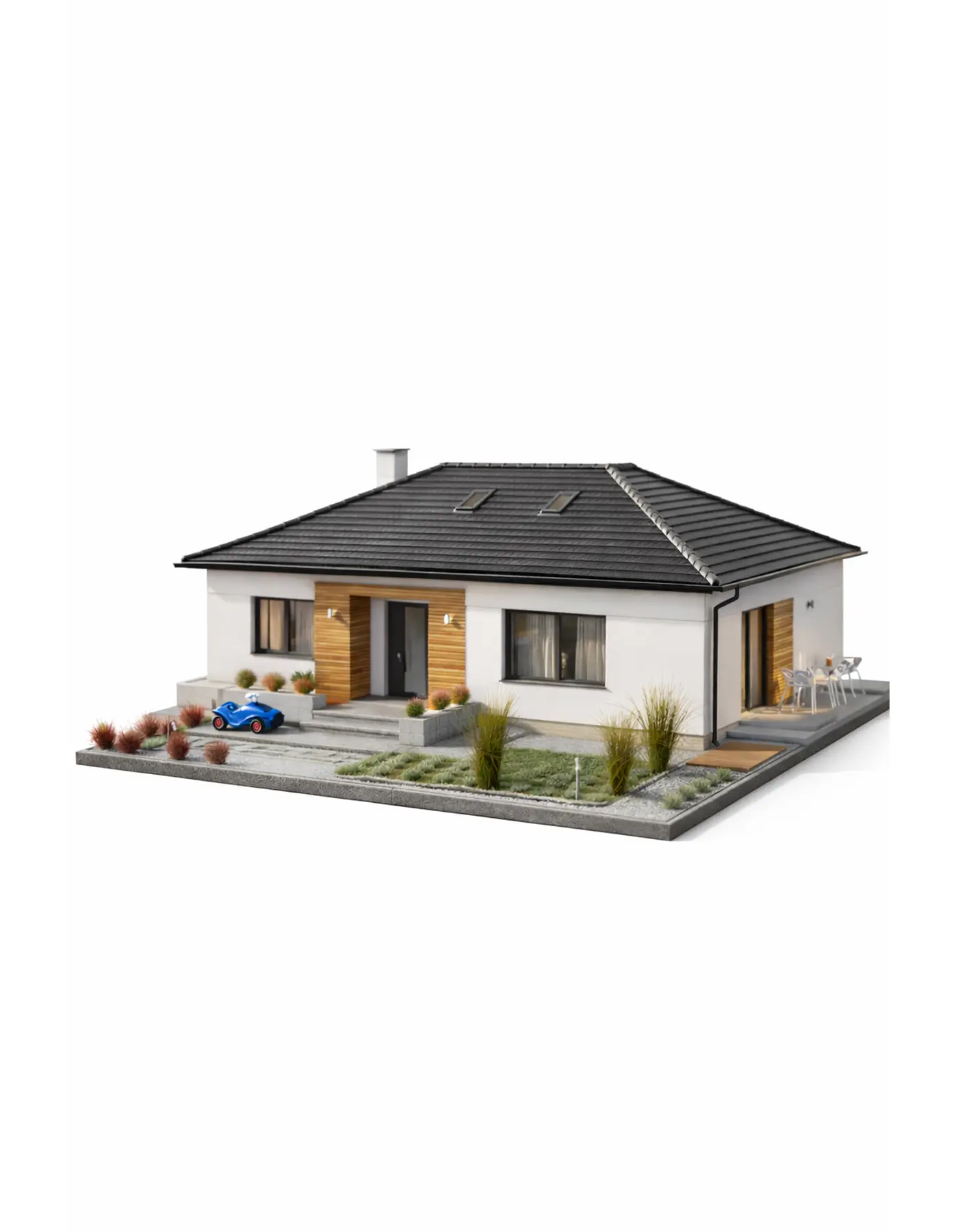 Dom parterowy — detal 3